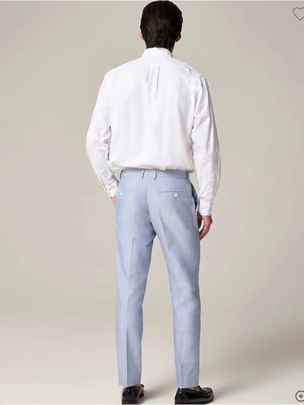 J Crew Ludlow Slim-fit suit pant in Portuguese cotton oxford 31x32 NWT